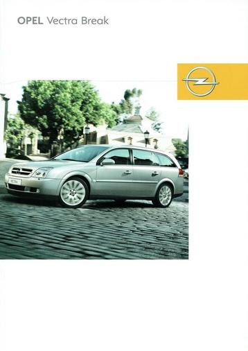 Folder Opel Vectra Break (Franse uitgave - 2004) beschikbaar voor biedingen