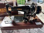 Antieke Erres Hand Naaimachine met Koffer, Antiek en Kunst, Ophalen of Verzenden