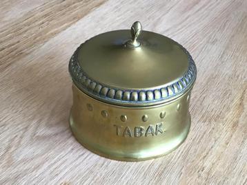 Oude tabakspot - messing beschikbaar voor biedingen