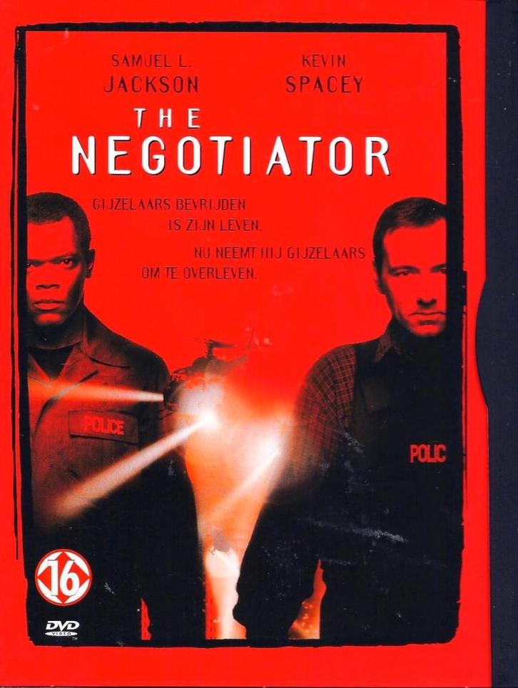 DVD The Negotiator (Samuel L Jackspn, Kevin Spacey), Cd's en Dvd's, Dvd's | Actie, Zo goed als nieuw, Actie, Vanaf 16 jaar, Ophalen of Verzenden
