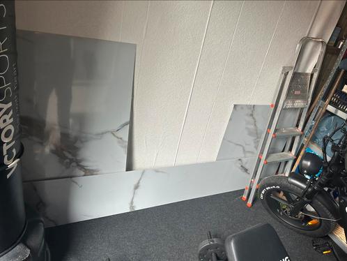 Marmer look kunstof panelen, Doe-het-zelf en Verbouw, Platen en Panelen, Overige materialen, Minder dan 20 mm, Ophalen