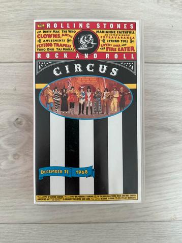 Rolling Stones - Rock and Roll Circus (VHS) beschikbaar voor biedingen