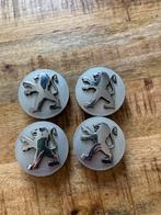 Peugeot Emblemen Velgen Lichtmetaal - Set van 4, Auto-onderdelen, Ophalen of Verzenden, Gebruikt, Peugeot