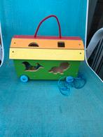 Houten trek auto, Kinderen en Baby's, Speelgoed | Houten speelgoed, Ophalen
