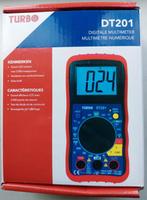 Nieuwe digitale multimeter Turbo DT201, Ophalen of Verzenden, Nieuw, Multimeter