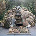 Rots Waterval met Pomp & Reservoir, Tuin en Terras, Ophalen, Gebruikt, Graniet, Waterval