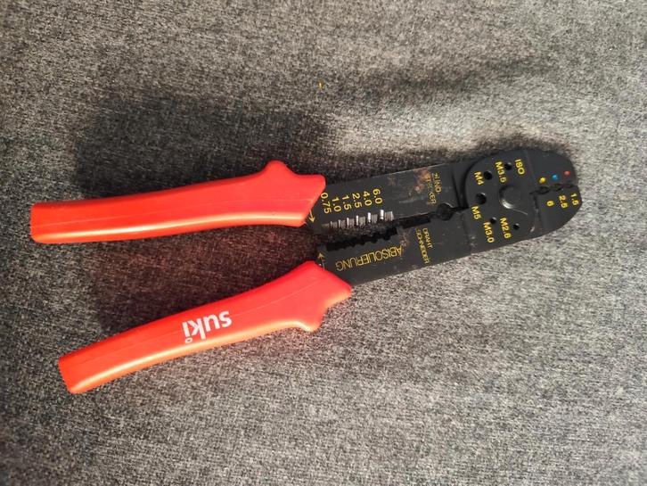 Kabelschoentang / krimptang, Doe-het-zelf en Verbouw, Gereedschap | Handgereedschap, Zo goed als nieuw, Ophalen of Verzenden