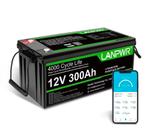 Lifepo4 accu 12v 300ah  met app, Ophalen, Nieuw