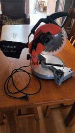 Te koop Einhell afkortzaag (cirkelzaag zaagtafel verstekzaag, Doe-het-zelf en Verbouw, Ophalen of Verzenden, Zo goed als nieuw