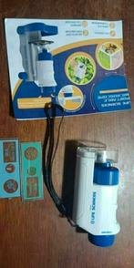 Zakmicroscoop voor kinderen en volwassen 60x tot 120x zoom, Ophalen of Verzenden, Nieuw, Minder dan 400x, Biologische microscoop