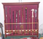 Harry Potter wand toverstokken Noble Collection Display, Ophalen of Verzenden, Zo goed als nieuw, Replica