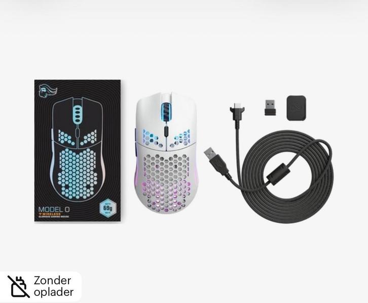 Glorious Model O Wireless - Lichtgewicht Gaming Muis, Computers en Software, Muizen, Nieuw, Muis, Rechtshandig, Draadloos, Ergonomisch
