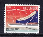 1187 – Nederland nvph 3475 gestempeld Decemberzegel Schaats, Postzegels en Munten, Postzegels | Nederland, Na 1940, Ophalen of Verzenden