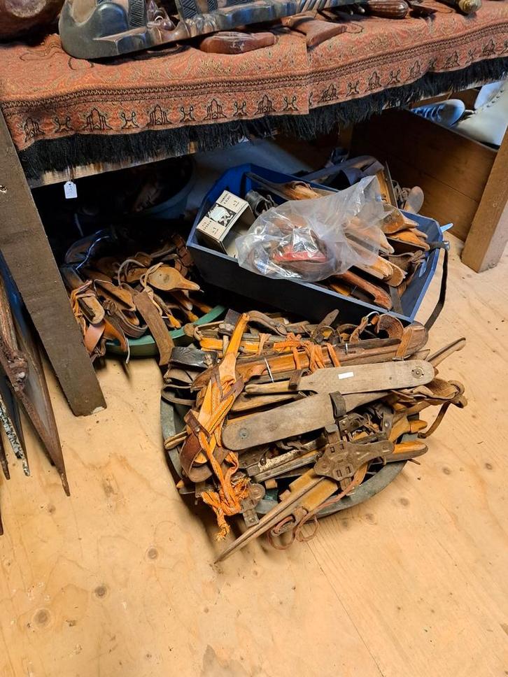 Schaatsen brocante, Antiek en Kunst, Curiosa en Brocante, Ophalen of Verzenden