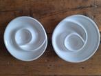 2 olijven schaaltjes, Huis en Inrichting, Ophalen, Aardewerk, Overige stijlen, Schaal of Schalen