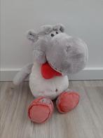 Knuffel Nici nijlpaard strik slippers K7047, Ophalen of Verzenden, Zo goed als nieuw, Beer