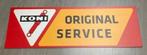KONI  original service reclamebord plastic, Ophalen of Verzenden, Zo goed als nieuw, Auto's