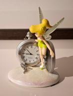 Disney Tickerbell Beeldje met Klok 66142, Ophalen of Verzenden, Zo goed als nieuw, Analoog, Wekker of Tafelklok