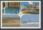 Cadzand Bad 4 luik Hotel De Welingen  Zembad Strand Zee, Verzenden, 1980 tot heden, Ongelopen, Zeeland