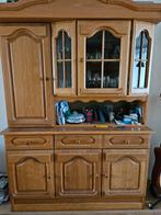 Blank eiken buffetkast, Huis en Inrichting, Ophalen, Gebruikt, 100 tot 150 cm, Eikenhout