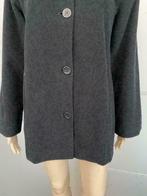 Z384 MELVIN  zwart wollen winterjas jas winter Maat 40=M wol, Kleding | Dames, Jassen | Winter, Maat 38/40 (M), Ophalen of Verzenden