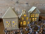 Leuk aardewerk huisje met licht, Ophalen of Verzenden