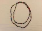 Handgemaakte Italiaanse glazen kralen ketting, Ophalen of Verzenden, Zo goed als nieuw, Overige kleuren, Overige materialen