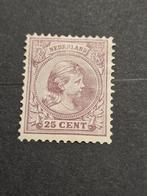 NVPH 42 Wilhelmina Hangend haar ongestempeld Nederland, Postzegels en Munten, Postzegels | Nederland, Ophalen of Verzenden