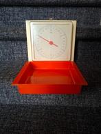 keukenweegschaal westa vintage oranje wit, Ophalen, Minder dan 10 kg, Keukenweegschaal, 1 tot 500 gram