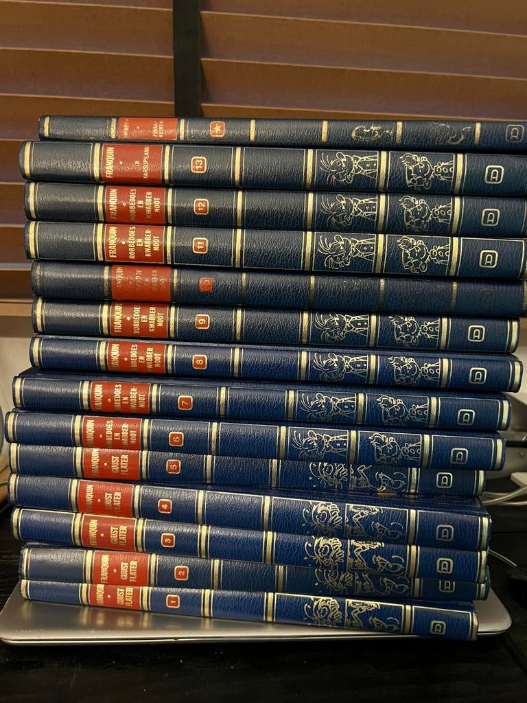 Franquin hardcovers – Guust Flater & Robbedoes (14 delen), Boeken, Stripboeken, Gelezen, Complete serie of reeks, Ophalen of Verzenden
