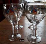 12 Leffe bierglazen, waarvan 4 kleine en 8 grote., Ophalen of Verzenden, Zo goed als nieuw, Glas of Glazen, Leffe