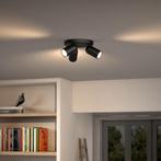 Philips opbouwspot LED zwart, Huis en Inrichting, Lampen | Spots, Ophalen, Zo goed als nieuw, Metaal of Aluminium, Led