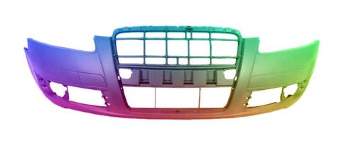 Voorbumper voor Audi A6 C6 04-08 Gespoten in de gewenste kle, Auto-onderdelen, Carrosserie en Plaatwerk, Bumper, Audi, Voor, Links
