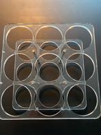 Plexiglas wijnrek 9 flessen, Kunststof, 5 tot 15 flessen, Ophalen of Verzenden, Zo goed als nieuw