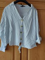 Korte top, maat 48, Primark, Ophalen of Verzenden, Gedragen, Wit, Shirt of Top