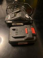 20v accu en oplader set parkside, Ophalen of Verzenden, Zo goed als nieuw