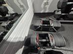 Powerblock dumbbells tot 41 kg, Ophalen of Verzenden, Gebruikt, Rug, Dumbbell