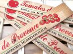 Plankje van tomatenkistje Tomates de Provence reclame latje, Verzamelen, Merken en Reclamevoorwerpen, Ophalen of Verzenden, Zo goed als nieuw