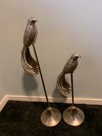 Vogel show zilverkleurg!, Huis en Inrichting, Ophalen of Verzenden, Zo goed als nieuw, Overige materialen