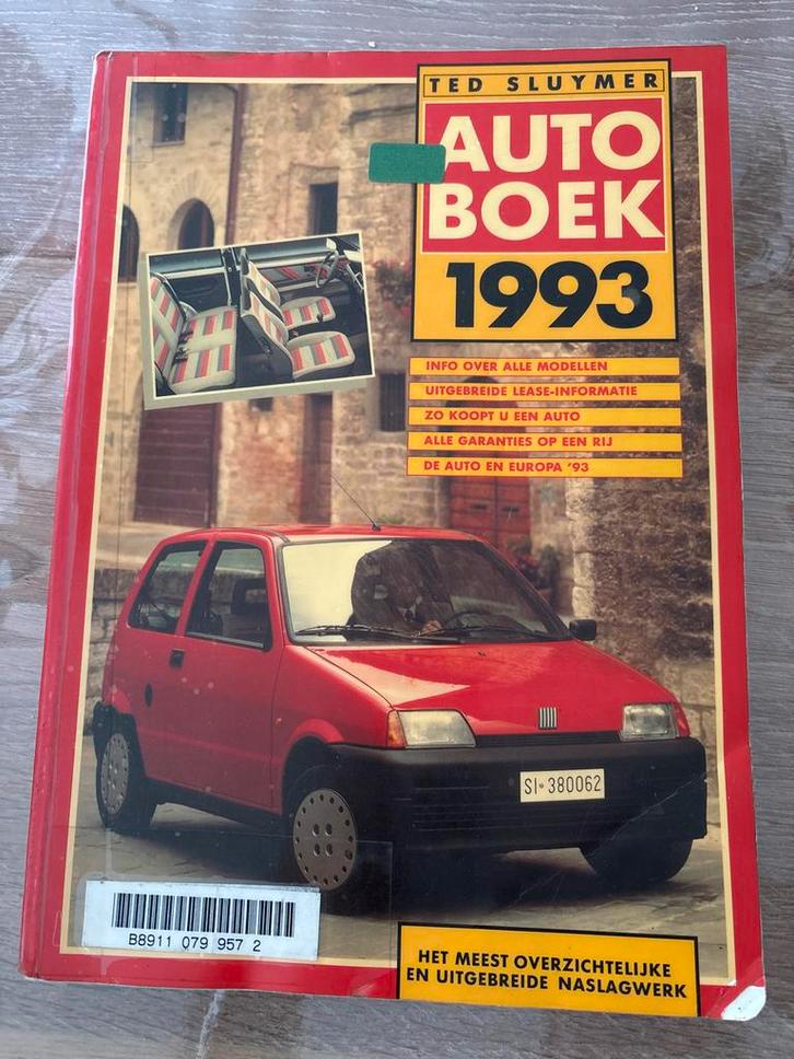 Auto Boek 1993 - Ted Sluymer, Boeken, Auto's | Boeken, Gelezen, Algemeen, Ophalen of Verzenden