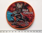 Iron Maiden prachtige Virtual XI circle patch 10  limited, Verzenden, Nieuw, Kleding