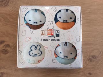 Nieuw 4 paar Nijntje sokjes miffy nieuwe baby sokken in doos beschikbaar voor biedingen