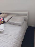 Tweepersoonsbed 140x210 cm - Hout, Ophalen, Gebruikt, Tweepersoons, 140 cm