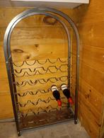 Ruim wijnrek, Huis en Inrichting, Ophalen, Zo goed als nieuw, 25 flessen of meer, Metaal