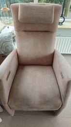 Sta op stoel, Huis en Inrichting, Fauteuils, Ophalen, Gebruikt, Leer, 50 tot 75 cm
