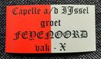 Feyenoord sticker, Verzamelen, Stickers, Ophalen of Verzenden, Nieuw, Sport