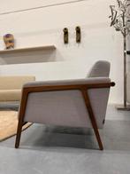 Nieuw Harvink Splinter fauteuil Fiord stof Design stoel Hout, Huis en Inrichting, Fauteuils, Harvink, Nieuw, Ophalen of Verzenden