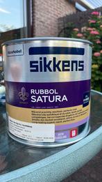 Sikkens Rubbol Satura - zijdeglans grachten groen Q0.05.10, Doe-het-zelf en Verbouw, Ophalen, Nieuw, Lak, Minder dan 5 liter