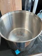 Soup pan Ø24cm H20cm 8L, Zo goed als nieuw, Rvs, Keramische plaat, Ophalen