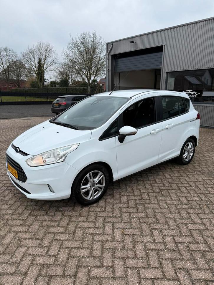 Ford B-Max 1.0 Ecoboost 92KW/125PK 2014 Wit, Auto's, Ford, Bedrijf, B-Max, ABS, Airbags, Airconditioning, Alarm, Bluetooth, Centrale vergrendeling